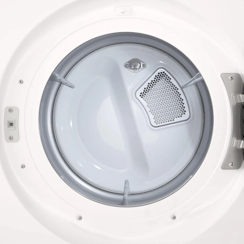 7.4 Cu. Ft. White Front Load Smart Electric Dryer