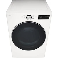7.4 Cu. Ft. White Front Load Smart Electric Dryer