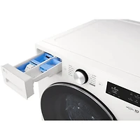 5.0 Cu. Ft. Alpine White Front Load Smart Washer