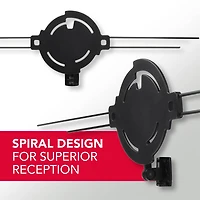 Amplified Outdoor/Attic HDTV Antenna Multi-Directional