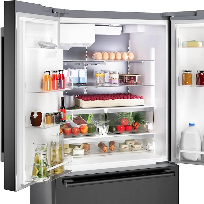 26 Cu. Ft. Black Stainless French Door Smart Refrigerator