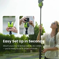 Chameleon Sports Action Smart Camera with AI Auto Tracking - Lava Graphite