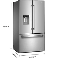 30 Cu. Ft. Stainless French Door Refrigerator