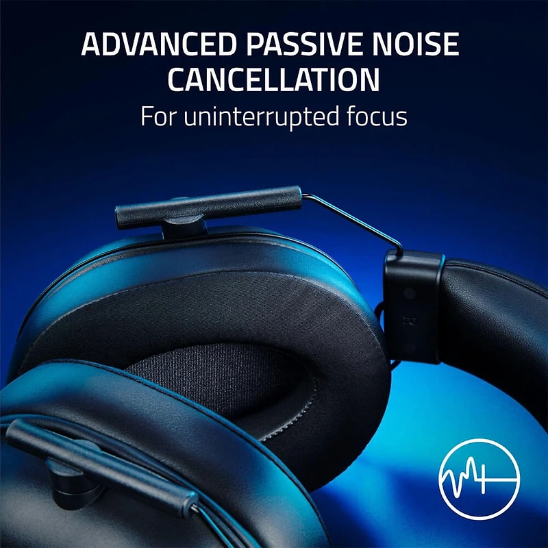 BlackShark V2 X Gaming Headphones for PlayStation 5 and PC - Black