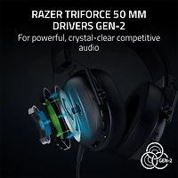 BlackShark V3 X HyperSpeed Gaming Headphones - Black