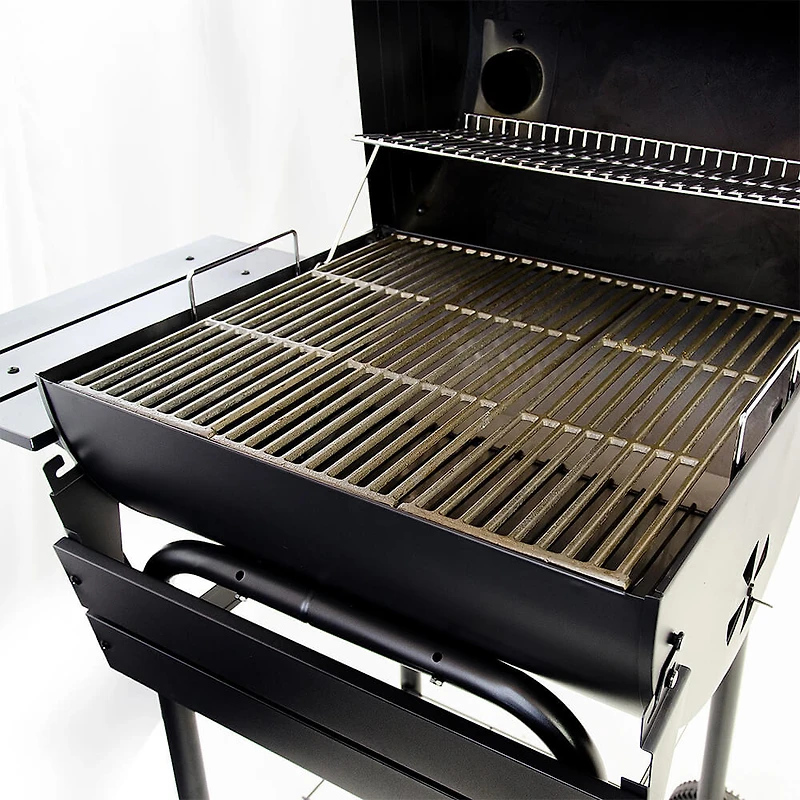 625 Charcoal Barrel Grill - Black