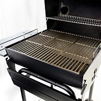 625 Charcoal Barrel Grill - Black