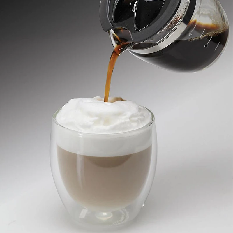 Steam Espresso and Cappuccino Machine - Black - Factory Certified Refurbished