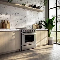 5.44 Cu. Ft. Stainless Slide-In Convection Electric Range