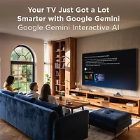 inch Class QM8L Series 4K SQD-Mini LED Smart Google TV