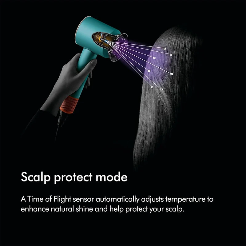 Supersonic Nural Hair Dryer with 5 Styling Attachments