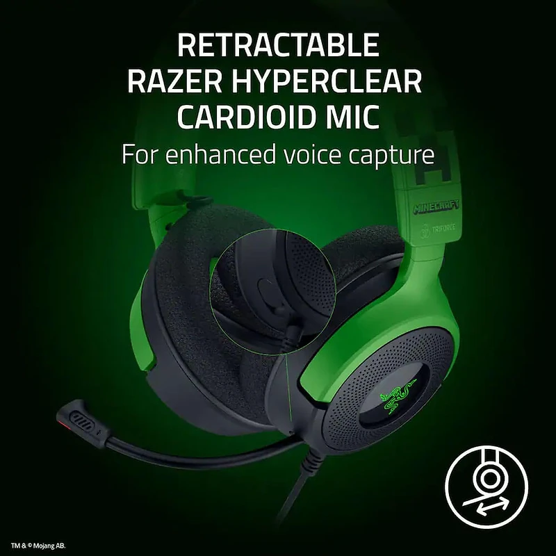 Kraken V4 X Gaming Headset - Minecraft Edition