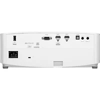  4K UHD Projector HDR High Brightness Home Theater DLP Technology White Compact Design Gaming Ready Streaming Bundle HDMI Cable CPS 12 Month Protection Plan Included