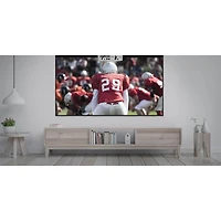  3500 Lumen 4K UHD Short Throw Laser Projector HDR Gaming Ready High Brightness Home Theater White Streaming Bundle HDMI Cable CPS 12 Month Protection Plan Included