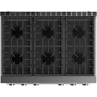 6 Cu. Ft. Stainless Contemporary Professional Freestanding Liquid Propane Convection Range