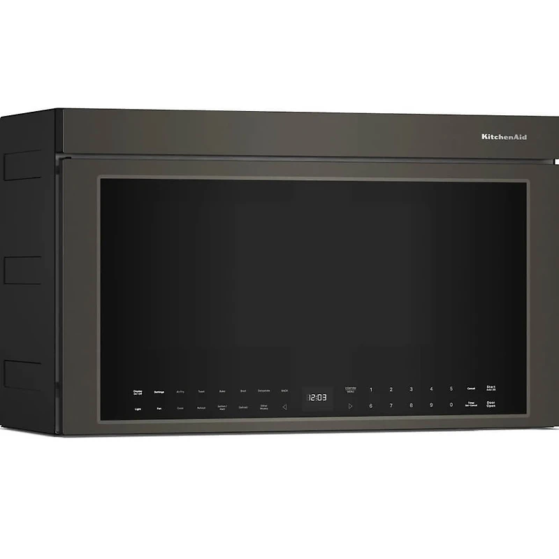 1.1 Cu. Ft. Black Over-The-Range Microwave