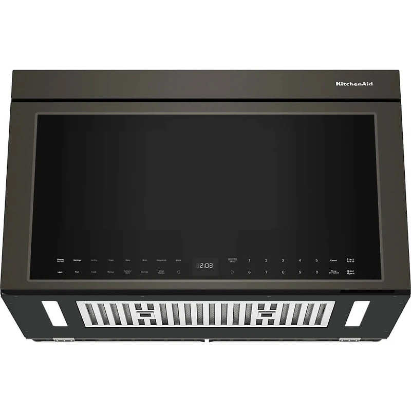 1.1 Cu. Ft. Black Over-The-Range Microwave