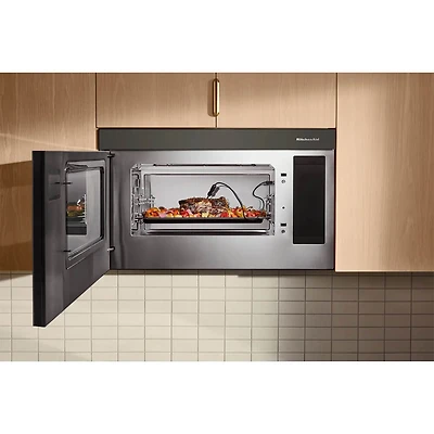 1.1 Cu. Ft. Black Over-The-Range Microwave
