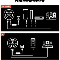 T598 Direct Axial Drive Force Feedback Racing Wheel and Pedal Set - Xbox Series X|S, One, PC