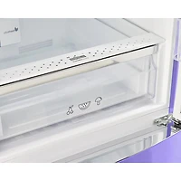 12 Cu. Ft. Violet Counter-Depth Retro Bottom Freezer Refrigerator
