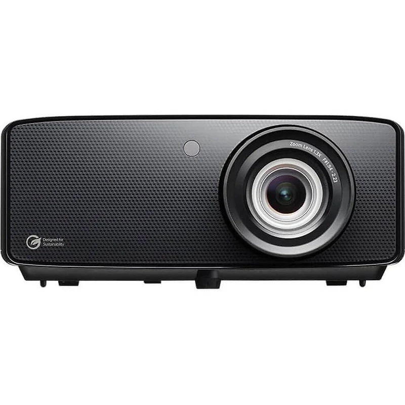 4K UHD Laser Projector HDR High Brightness Home Theater Gaming Ready DLP Technology Black Streaming Bundle HDMI Cable CPS 12 Month Protection Plan Included