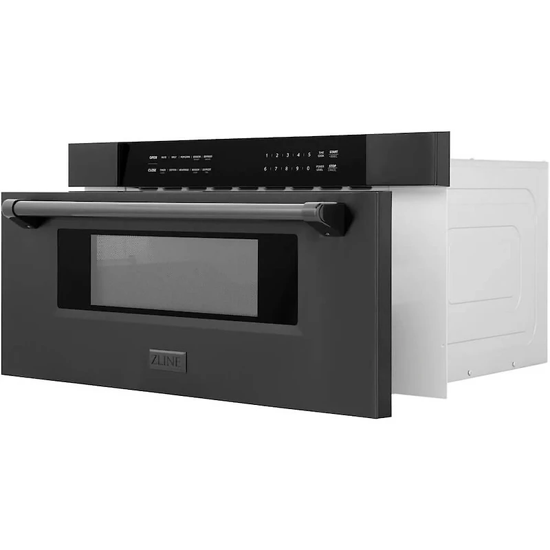 1.2 Cu. Ft. Black Stainless Microwave Drawer