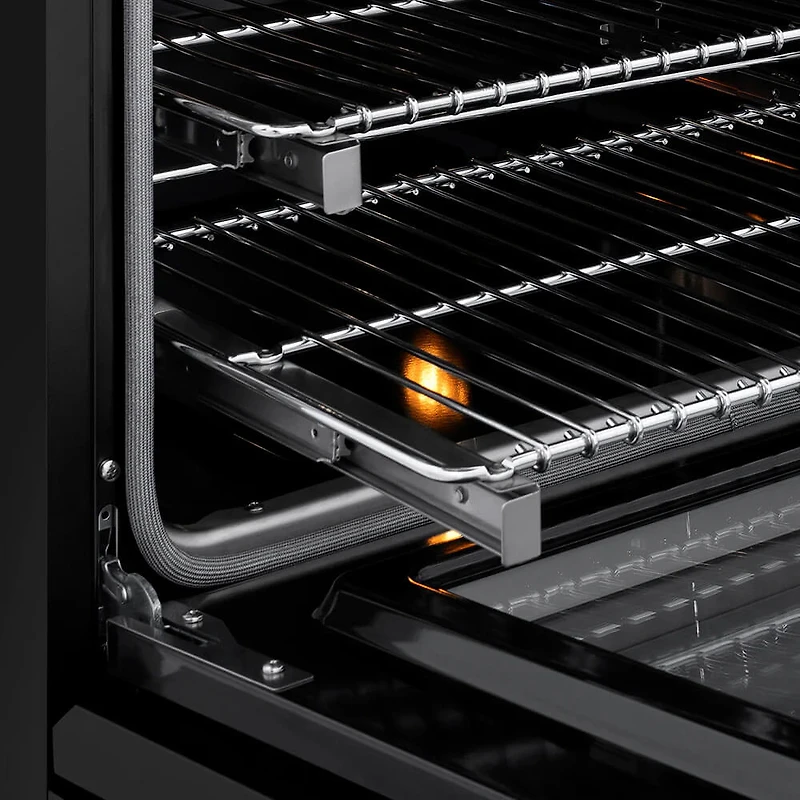 4.2 Cu. Ft. Black Stainless Freestanding Convection Induction Range