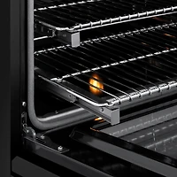 4.2 Cu. Ft. Black Stainless Freestanding Convection Induction Range