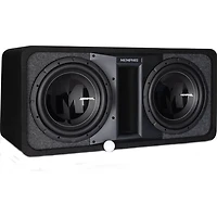 Dual 12” Loaded Subwoofer with selectable 1/2/4-ohm impedance