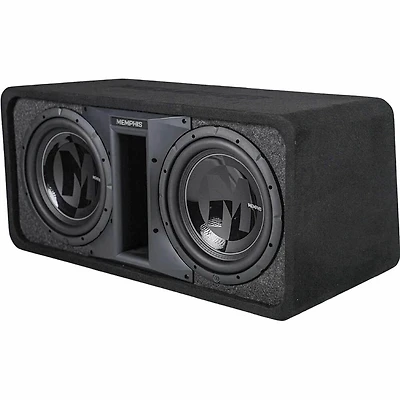 Dual 12” Loaded Subwoofer with selectable 1/2/4-ohm impedance