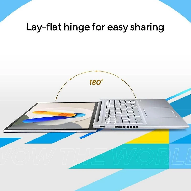 Vivobook 16 Laptop 16 inch WUXGA IPS Display Intel Core i7 13620H 16GB DDR4 RAM 512GB PCIe SSD WiFi 5 Windows 11 Cool Silver Bundle Antivirus Mouse Pad Screen Cleaner 24 Month CPS Warranty