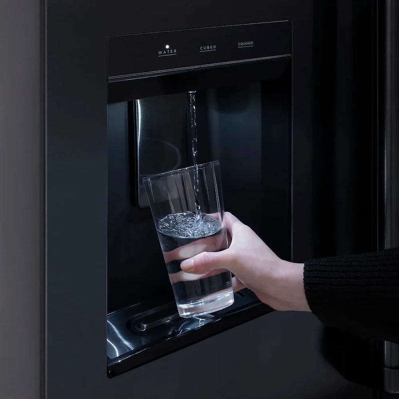 28.9 Cu. Ft. Black Stainless French Door Refrigerator