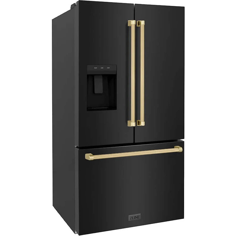 28.9 Cu. Ft. Black Stainless French Door Refrigerator