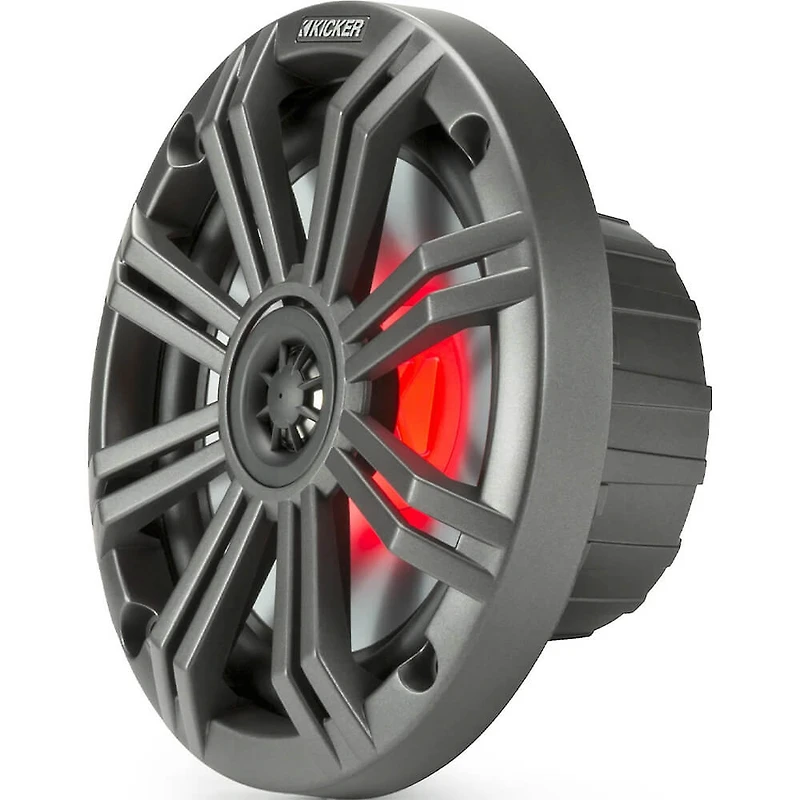 6-1/2 inch 2-Way Marine Speakers with LED Lighting