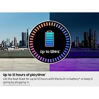 Sound Tower Portable Bluetooth Party Speaker with Party Lights