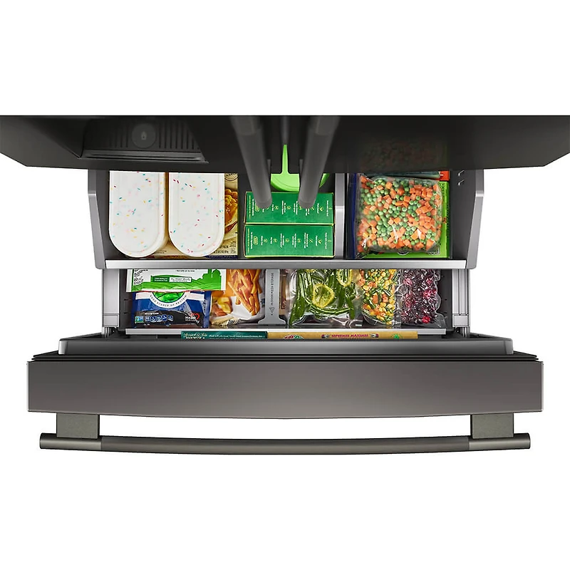 23.1 Cu. Ft. Black Ore French Door Counter Depth Smart Refrigerator
