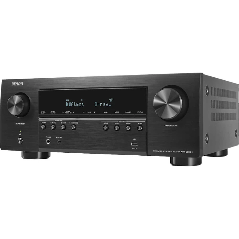 7.2 Channel AV Smart Receiver with 8K Support and Bluetooth