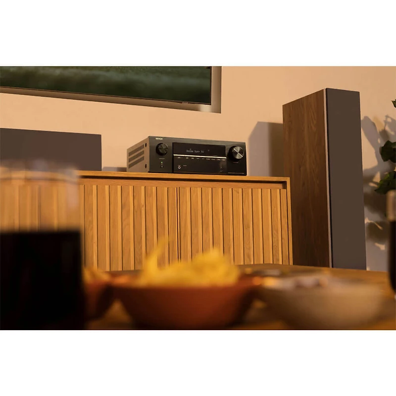 7.2 Channel 95W 4K/8K Dolby Atmos AV Receiver - Black