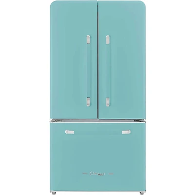 4 Pc. Ocean Mist Turquoise French Door Counter-Depth Kitchen Package