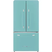 4 Pc. Ocean Mist Turquoise French Door Counter-Depth Kitchen Package