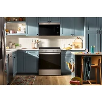 5.3 Cu. Ft. Stainless Slide-In Electric Smart Range