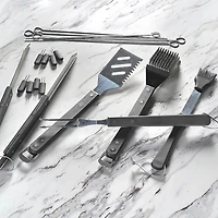 20 Pc. Stainless Steel Barbecue Cooking Tool Set with Carrying Case