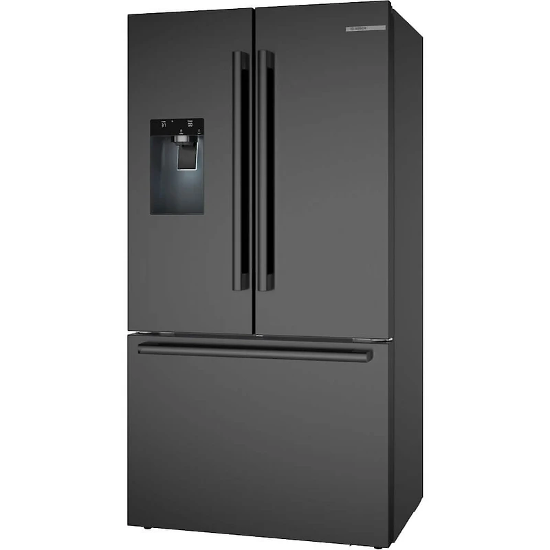 21.6 Cu. Ft. Black Stainless 500 Series French Door Counter-Depth Smart Refrigerator
