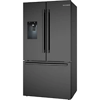 21.6 Cu. Ft. Black Stainless 500 Series French Door Counter-Depth Smart Refrigerator