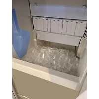 15 inch Panel Ready Undercounter Gourmet Ice Maker with Pump