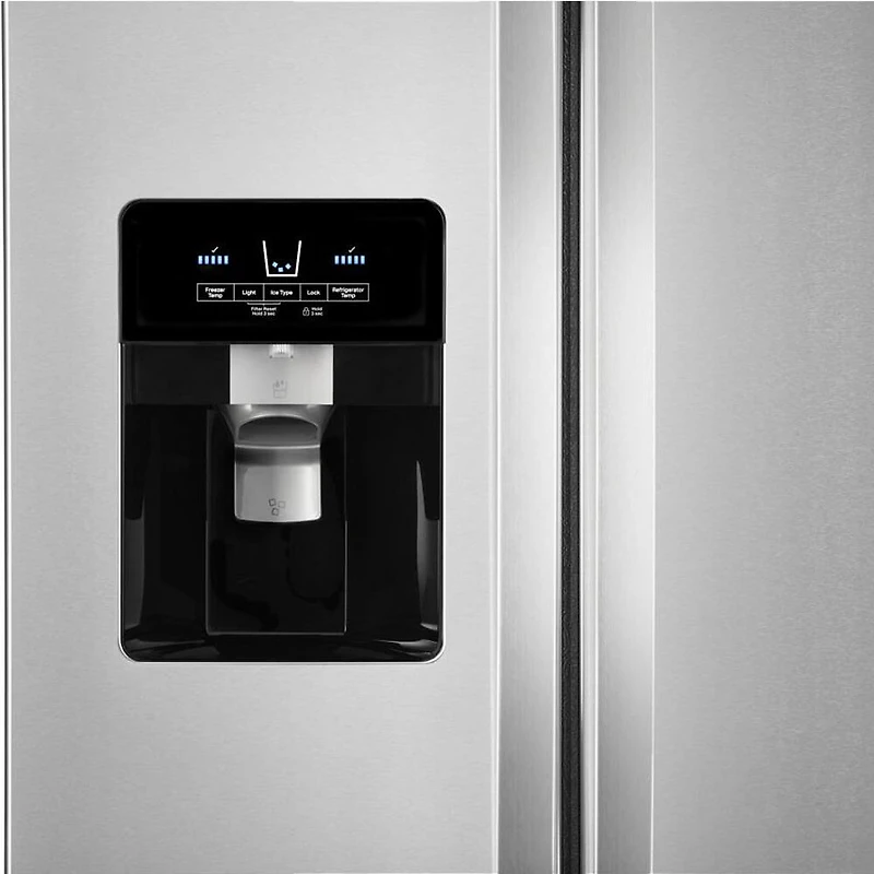24.54 Cu. Ft. Stainless Side-by-Side Refrigerator