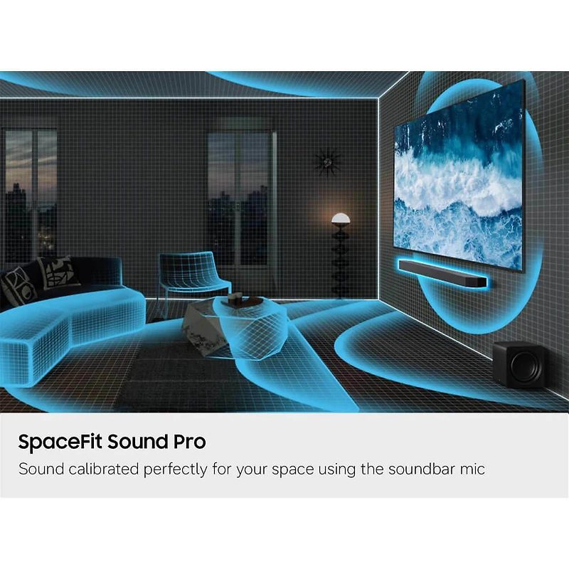 5.1.2 Ch. Q-Series Soundbar with Subwoofer and Wireless Dolby Atmos