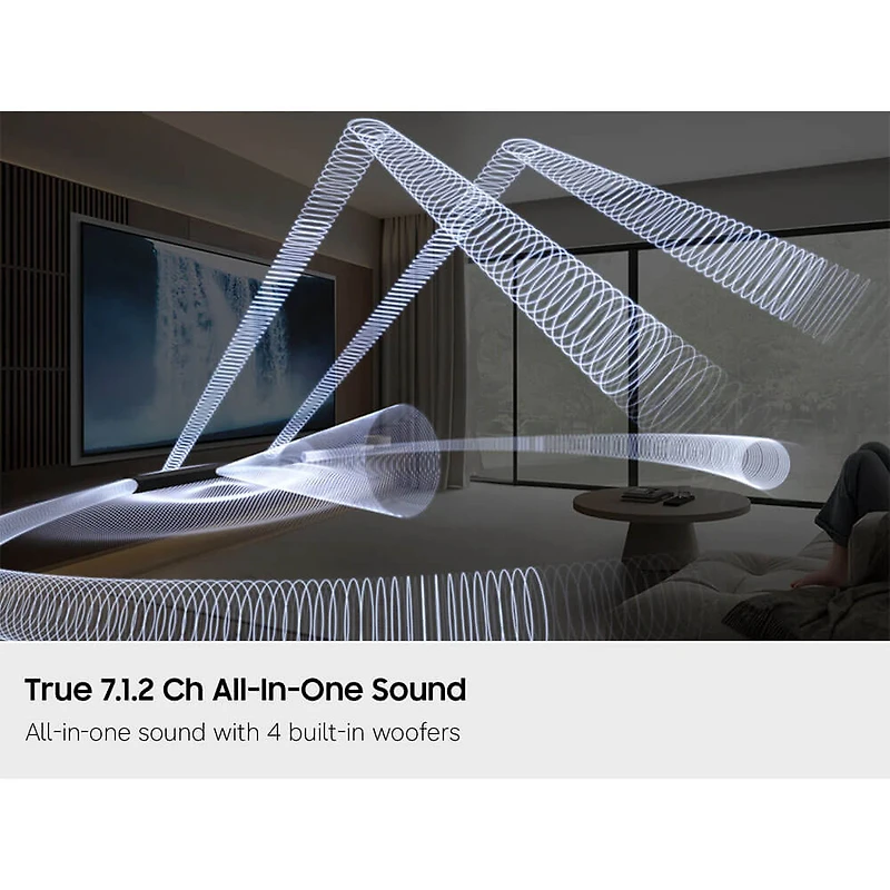 7.1.2 Ch. Q-Series All-in-One Soundbar with Wireless Dolby Atmos