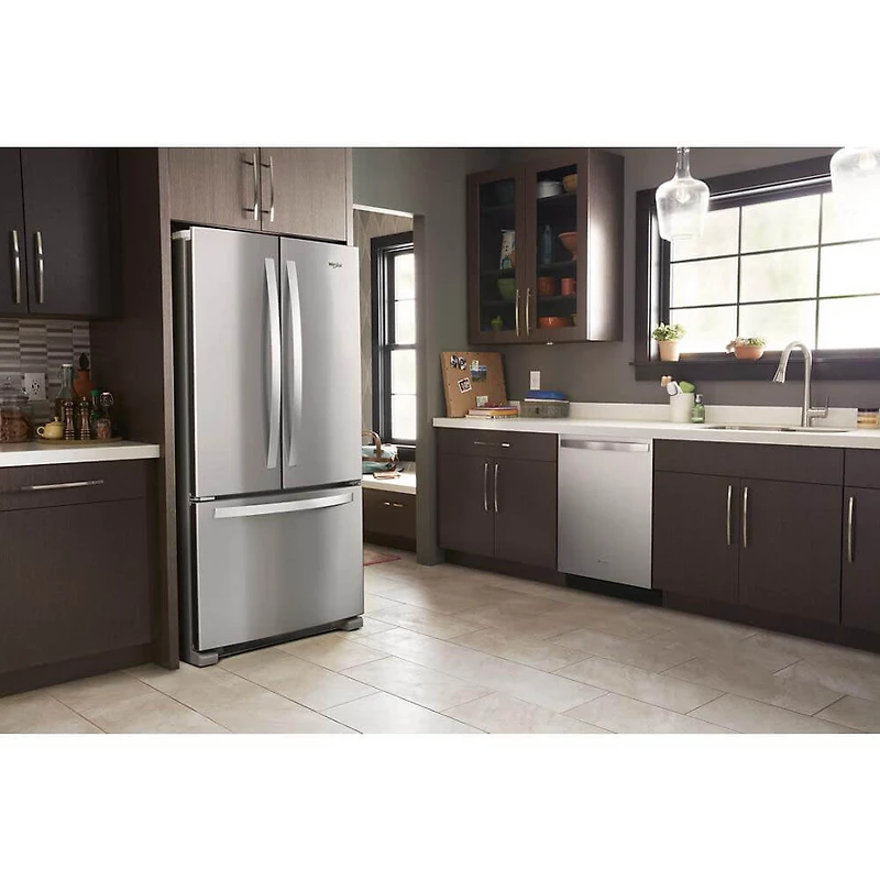 22.1 Cu. Ft. Stainless French Door Refrigerator
