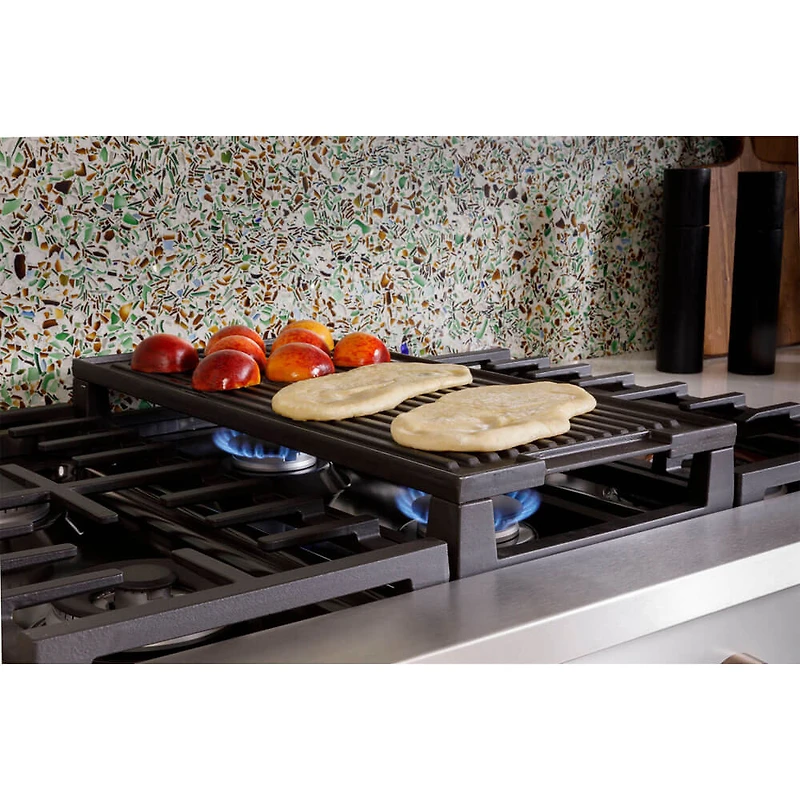 36 inch Matte Black 6 Burner Gas Cooktop